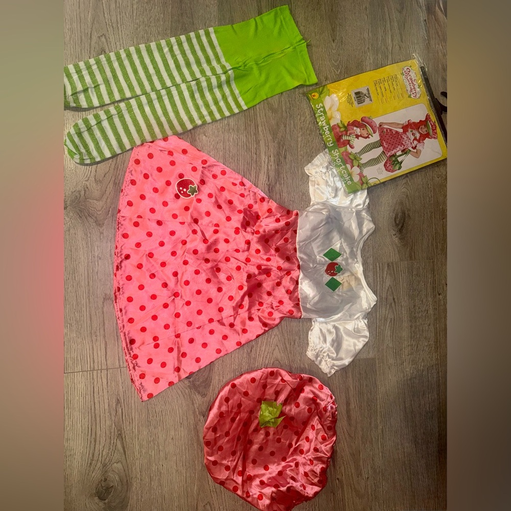 Strawberry Shortcake 2013 Rare Halloween Costume (M 8-10)